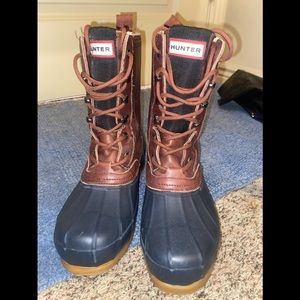 Hunter duck boots